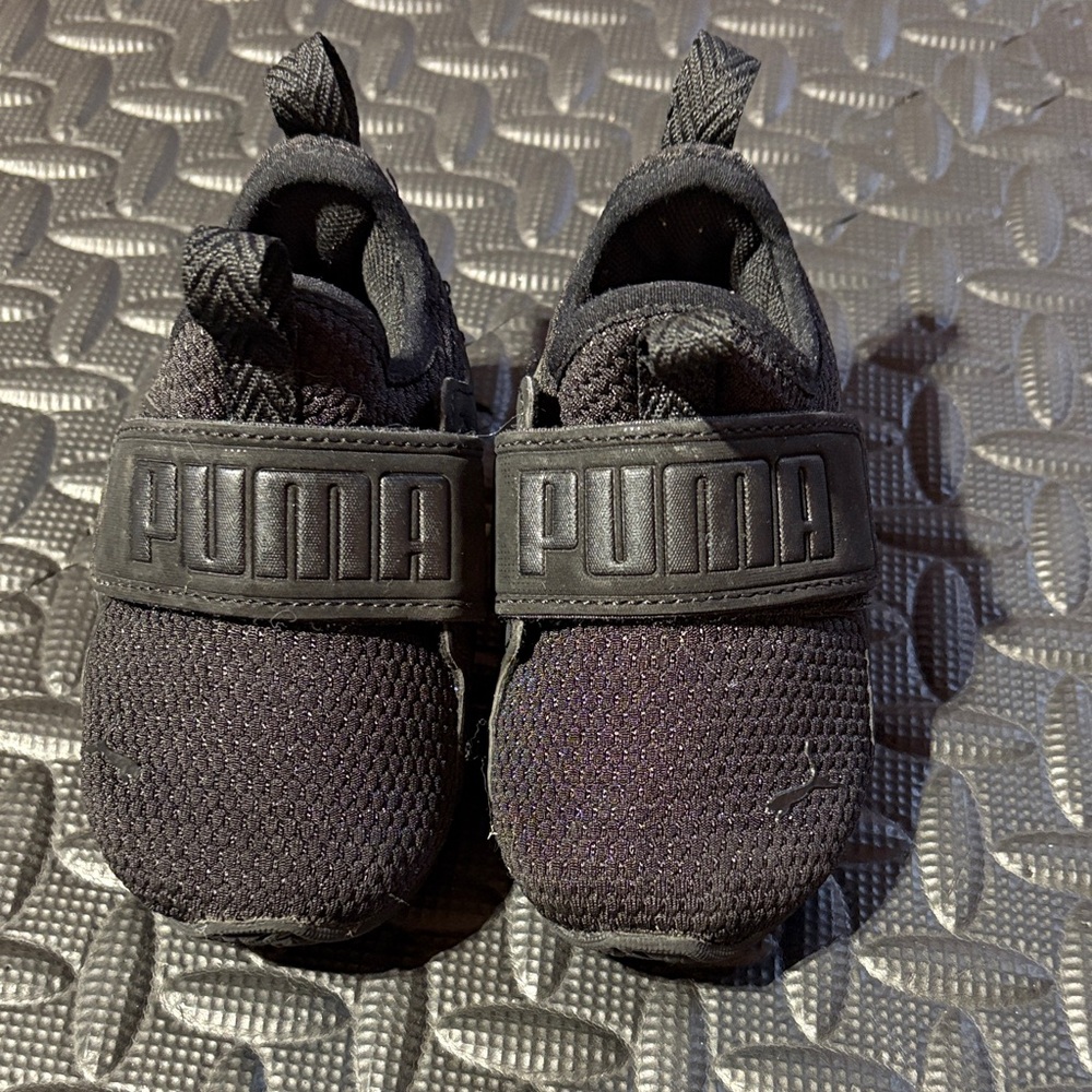 PUMA Kids Charcoal Sneakers